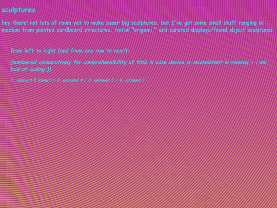 sculptures screenshot
