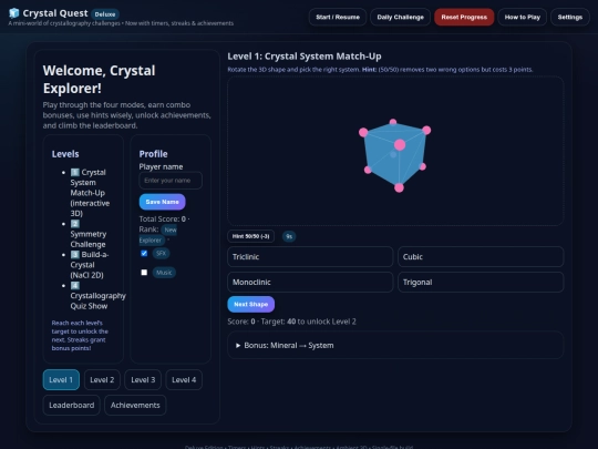 3dcrystalgamev.2 screenshot
