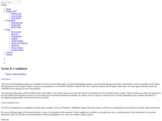 terms-conditions screenshot