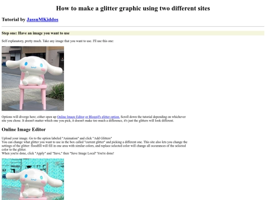 tutorials/glitter screenshot