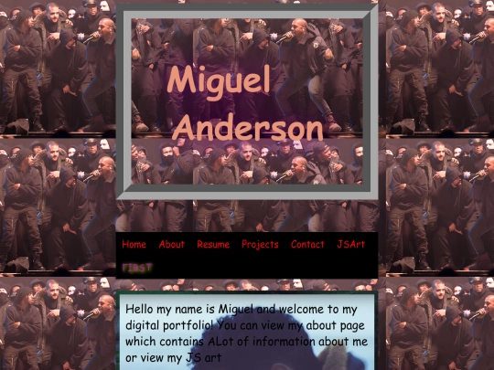 Portfolio screenshot