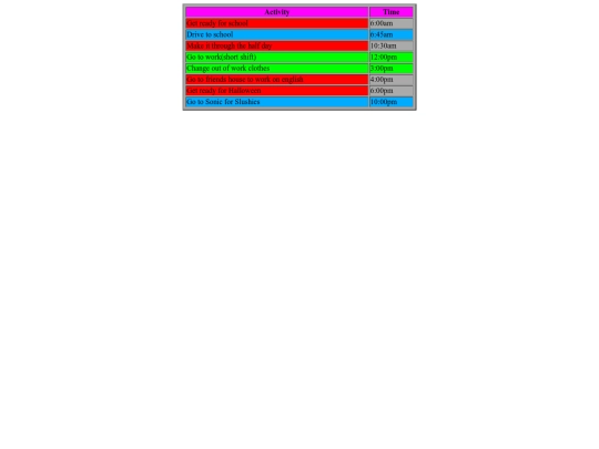 stylish-schedule screenshot