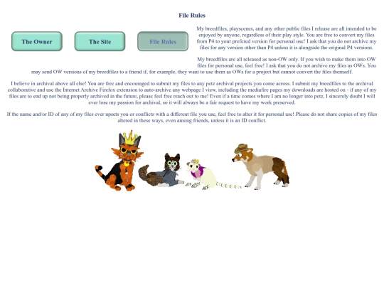 aboutrules screenshot