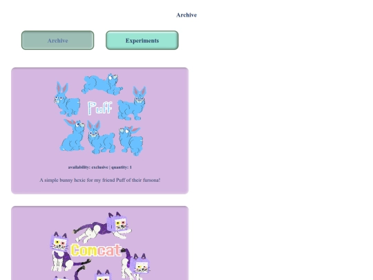archive screenshot