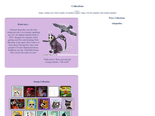 collections screenshot