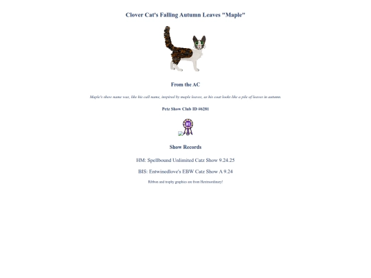 show pages/maple screenshot