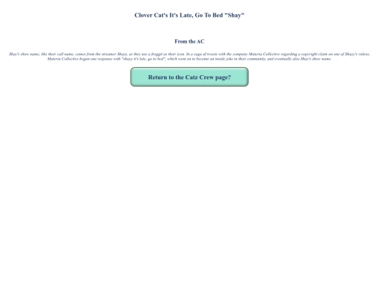 show pages/shay screenshot