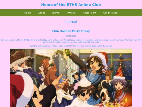 Journal screenshot
