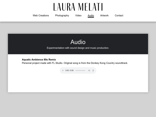 audio screenshot