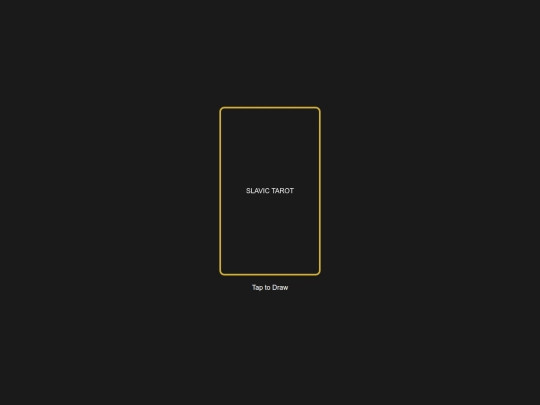 Gateway/tarot/slavic_tarot screenshot