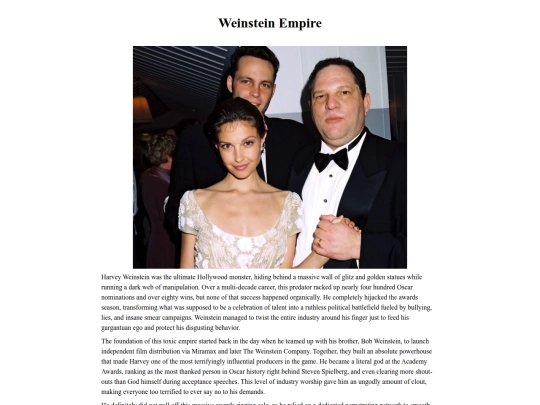 Hollywood/Harvey_Weinstein screenshot
