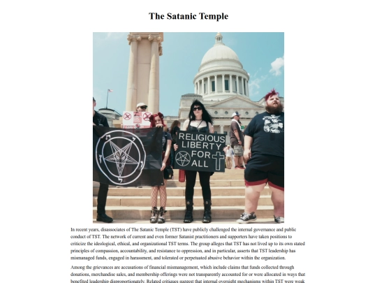 Hollywood/The_Satanic_Temple screenshot