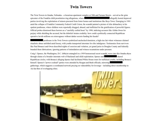 Spence/Towers screenshot