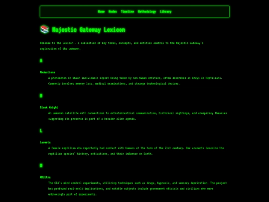 lexicon screenshot