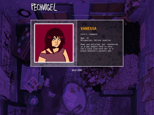 Vanessa screenshot