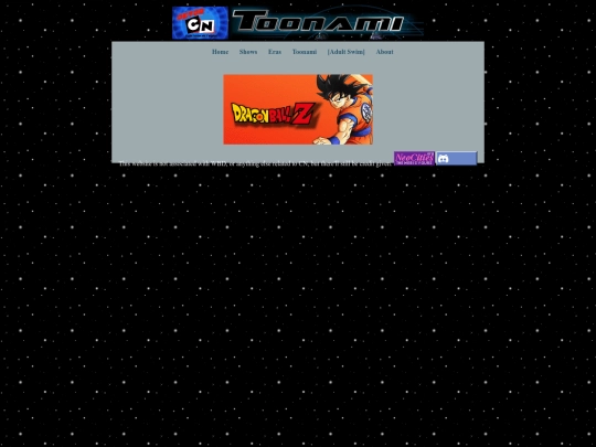 toonami/dragonballz screenshot