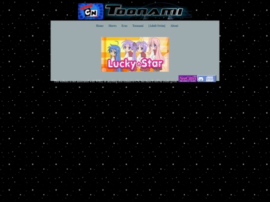 toonami/luckystar screenshot