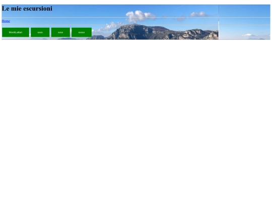 Escursionismo/escursioni screenshot