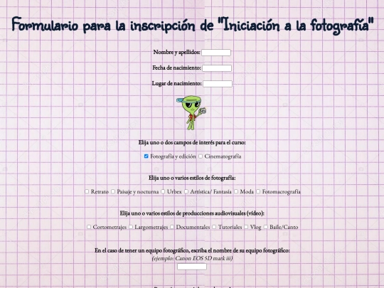 formulario screenshot