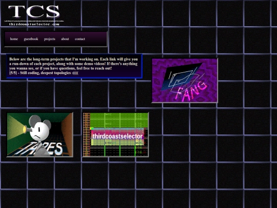 projects screenshot