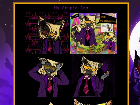 character_galleries/selfportraits screenshot