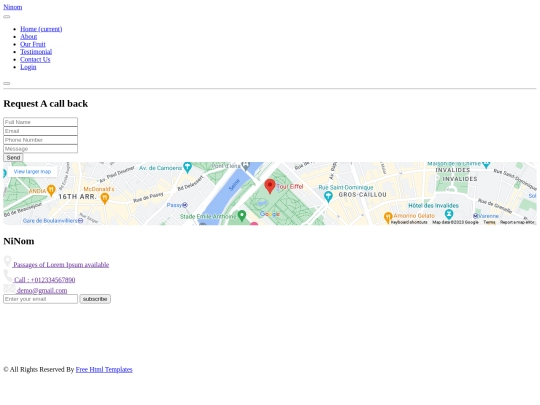 contact screenshot