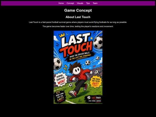 Concept screenshot