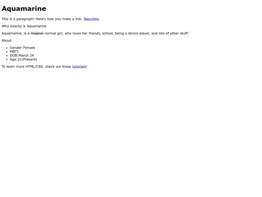 Aquamarine screenshot