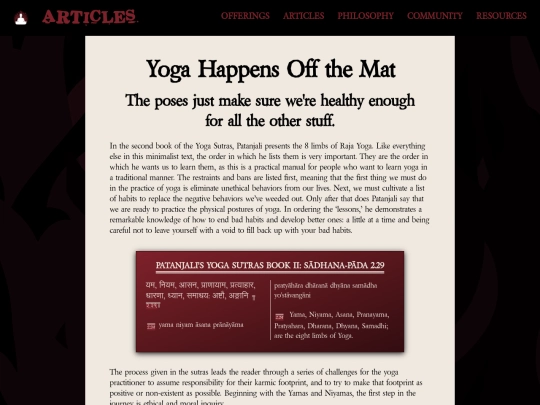 articles/yogamoralcode screenshot