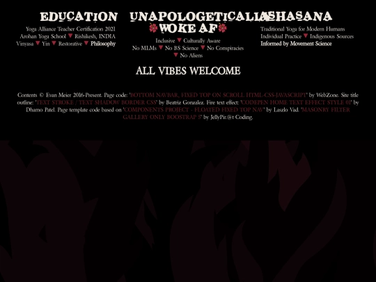 footer screenshot