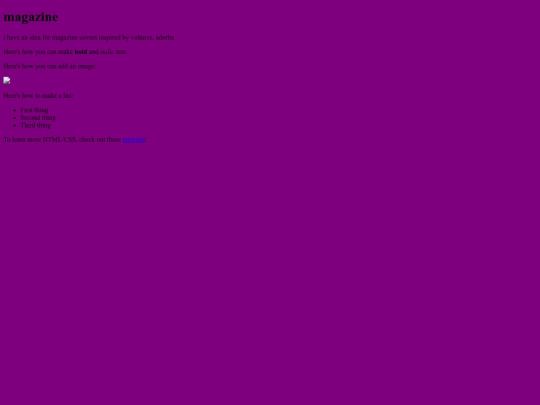 vulturesvogue screenshot