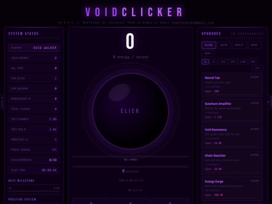 voidclicker screenshot