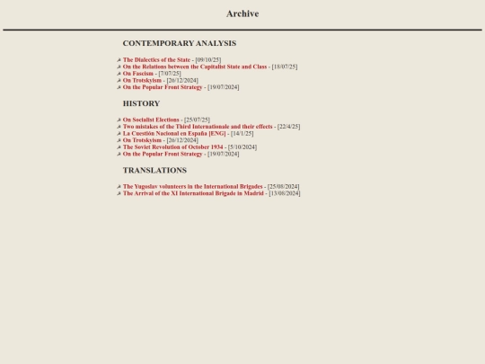 archive screenshot