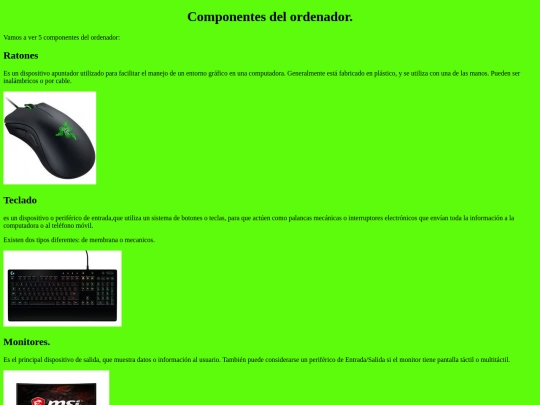 componentes/componentes screenshot