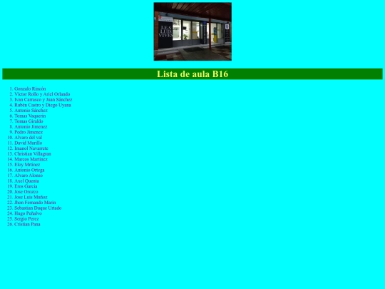 listadeclase/listadeclase screenshot