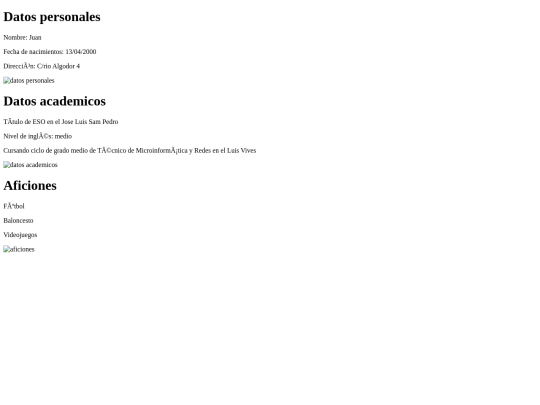 proyectoprimero/Curriculum juan screenshot