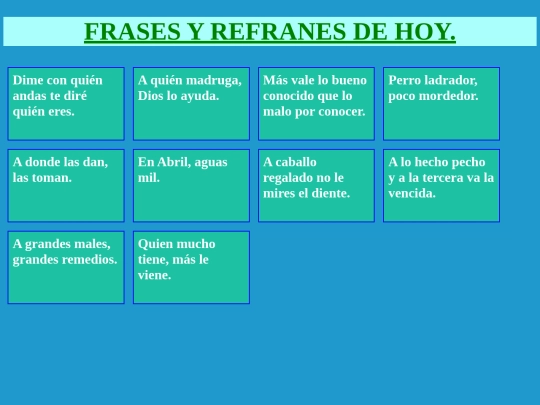 refranes/refranes screenshot