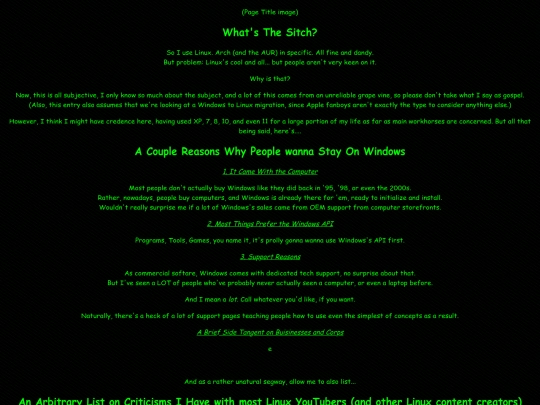 diary/morelinux screenshot