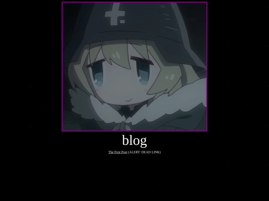blog screenshot