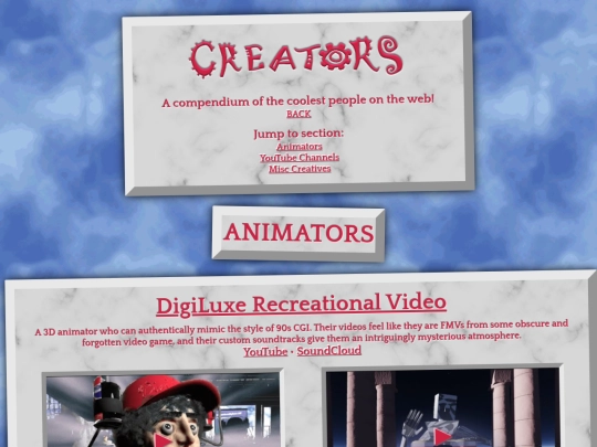 creators screenshot