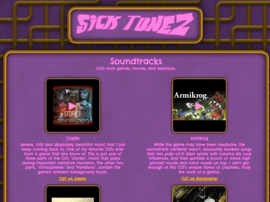sicktunez-p2 screenshot
