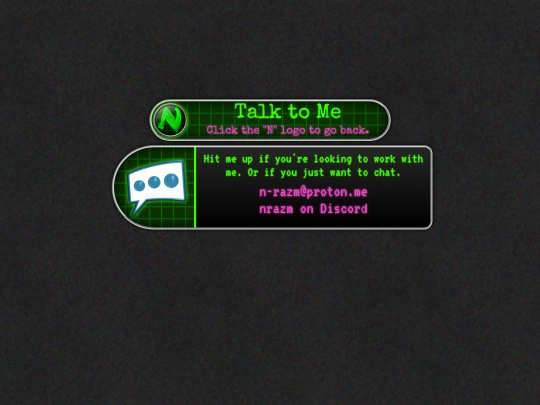 talk screenshot