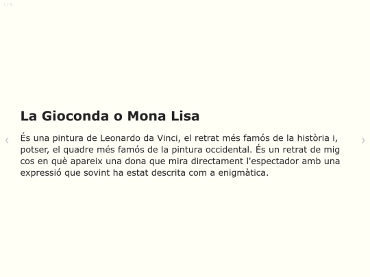 gioconda screenshot