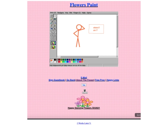 flowerspaintcrossover screenshot