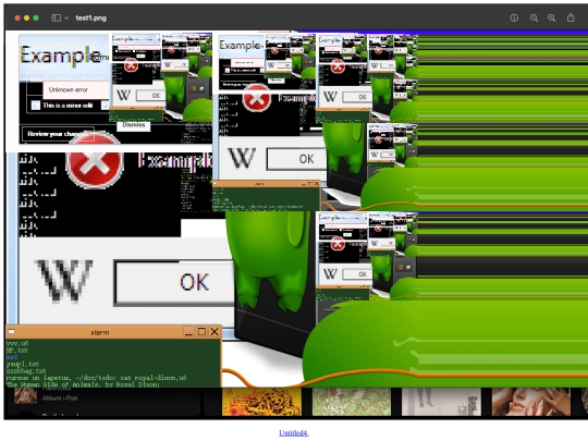 test screenshot