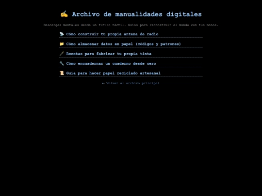 manualidades screenshot