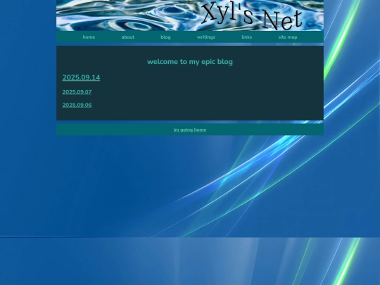 blog/landing screenshot