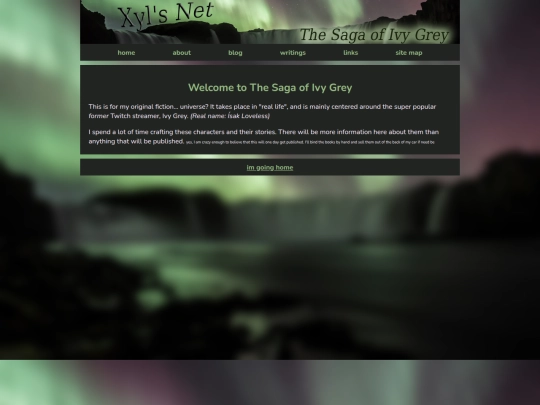 writing/saga/landing screenshot