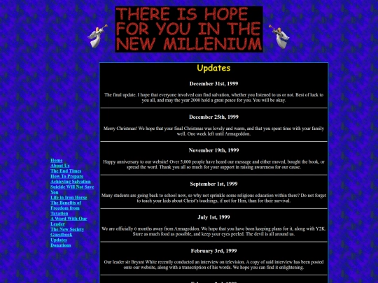 updates screenshot