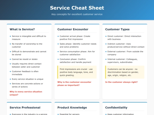 service screenshot
